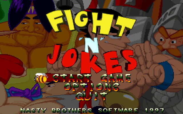 Fight'N'Jokes title screen