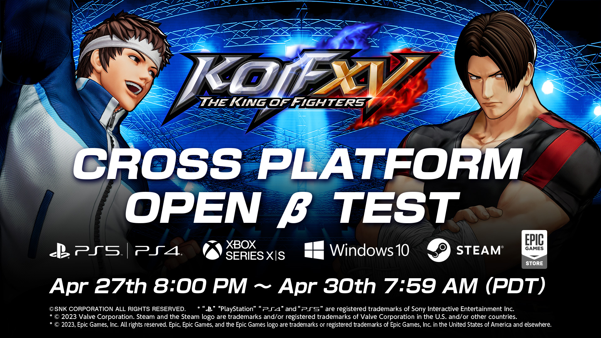 The King of Fighters XV Cross-play Open Beta Test starts on April 27th SuperCombo Forums